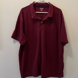 St. John’s Bay Burgundy Polo Shirt